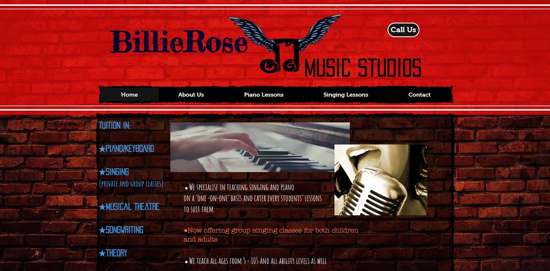 billierose music studios