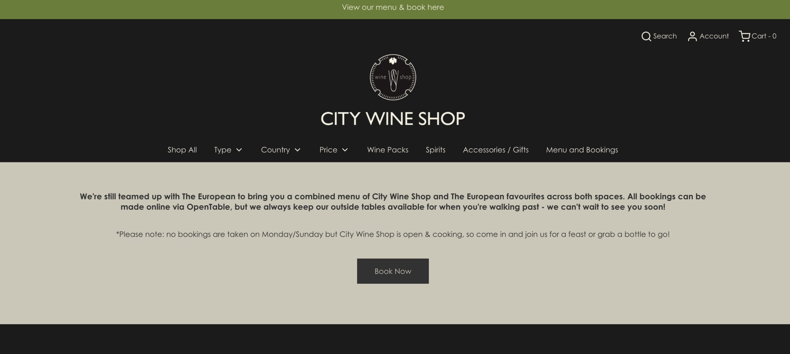 city wine shop melbourne