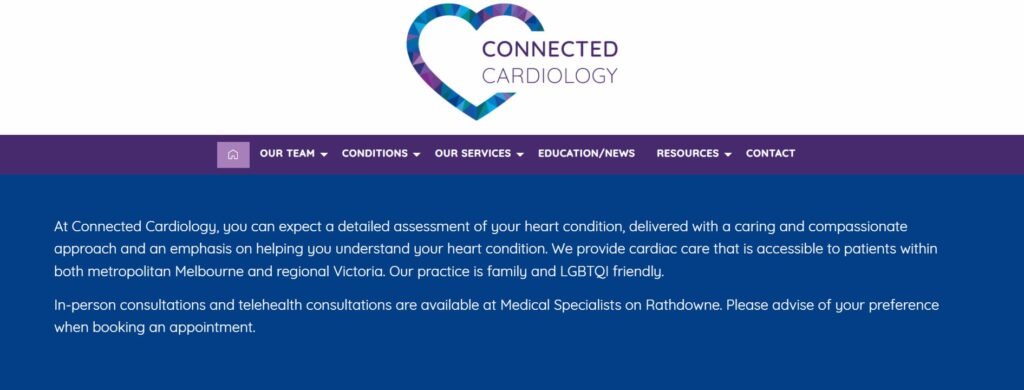 connected cardiology melbourne