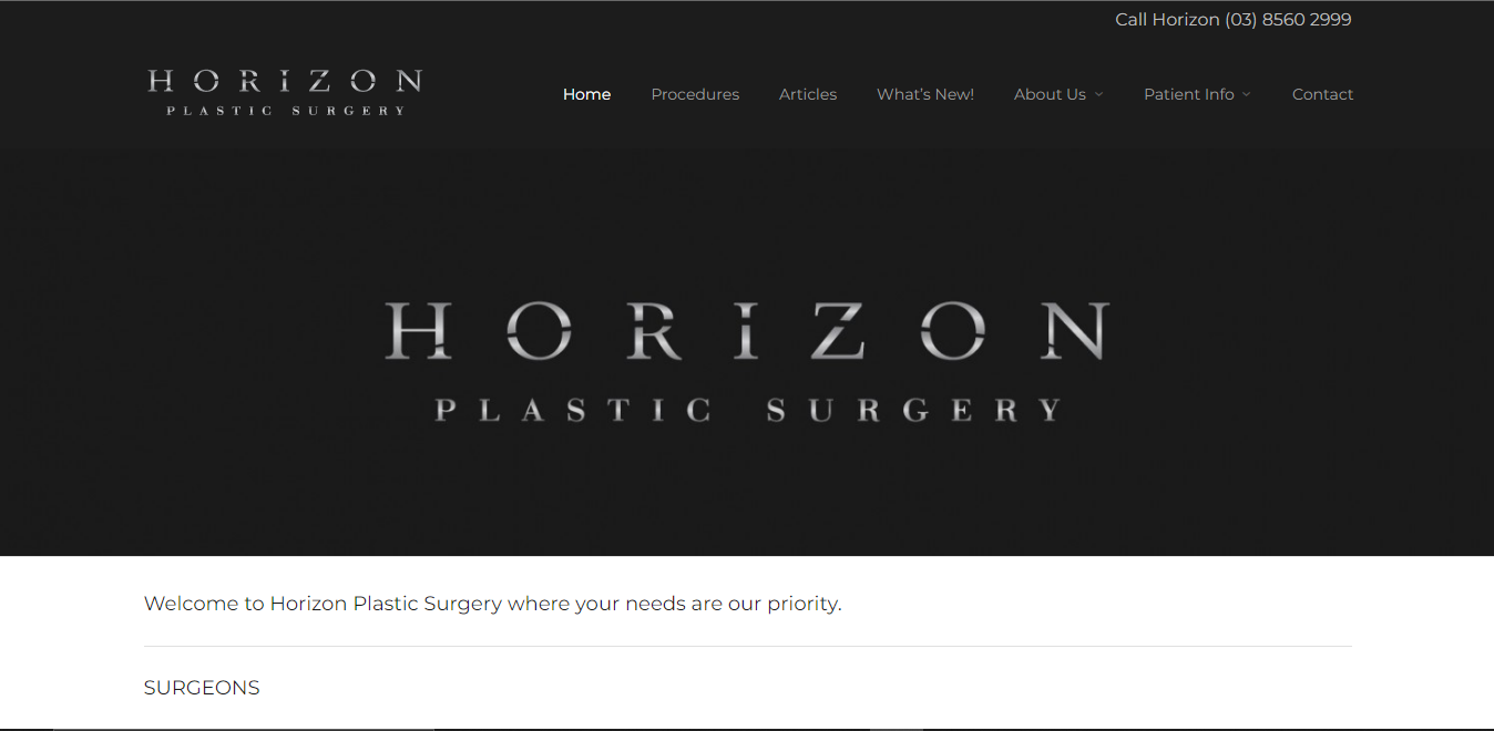 horizon plastic surgery