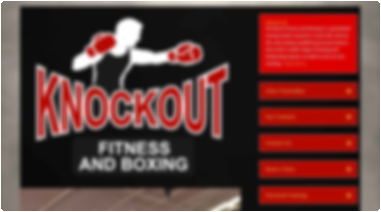 knockout fitness and boxing