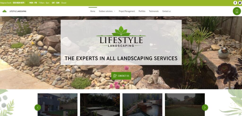 lifestyle landscaping designers melbourne