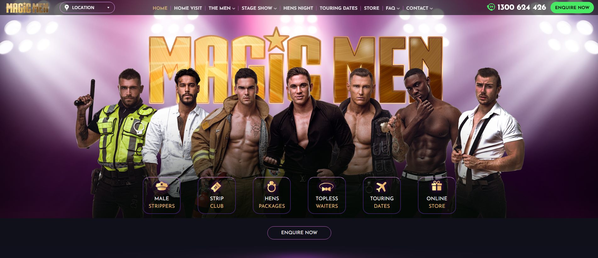 magic men australia male strippers melbourne