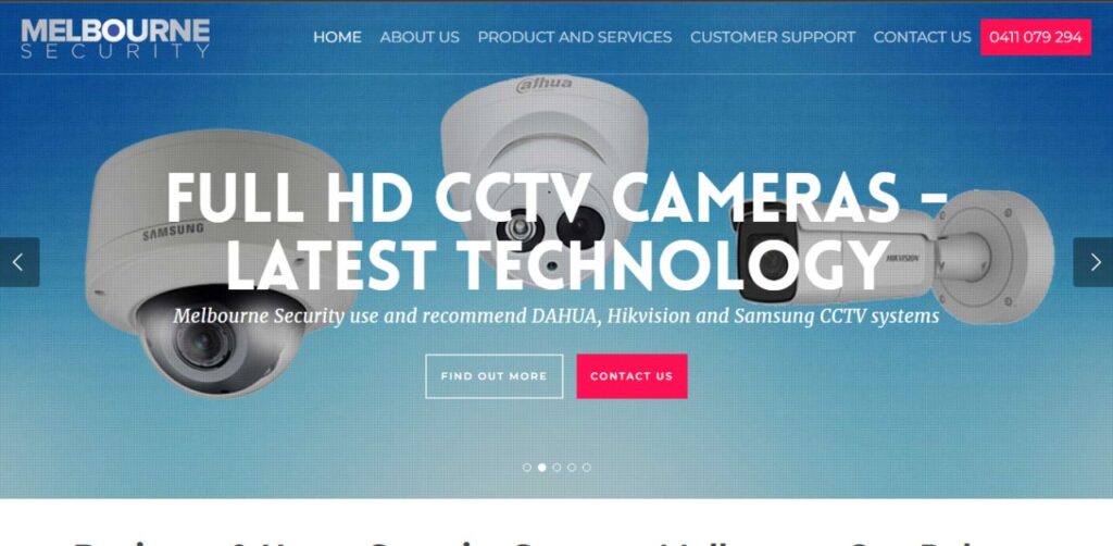 melbourne home camera security system installers