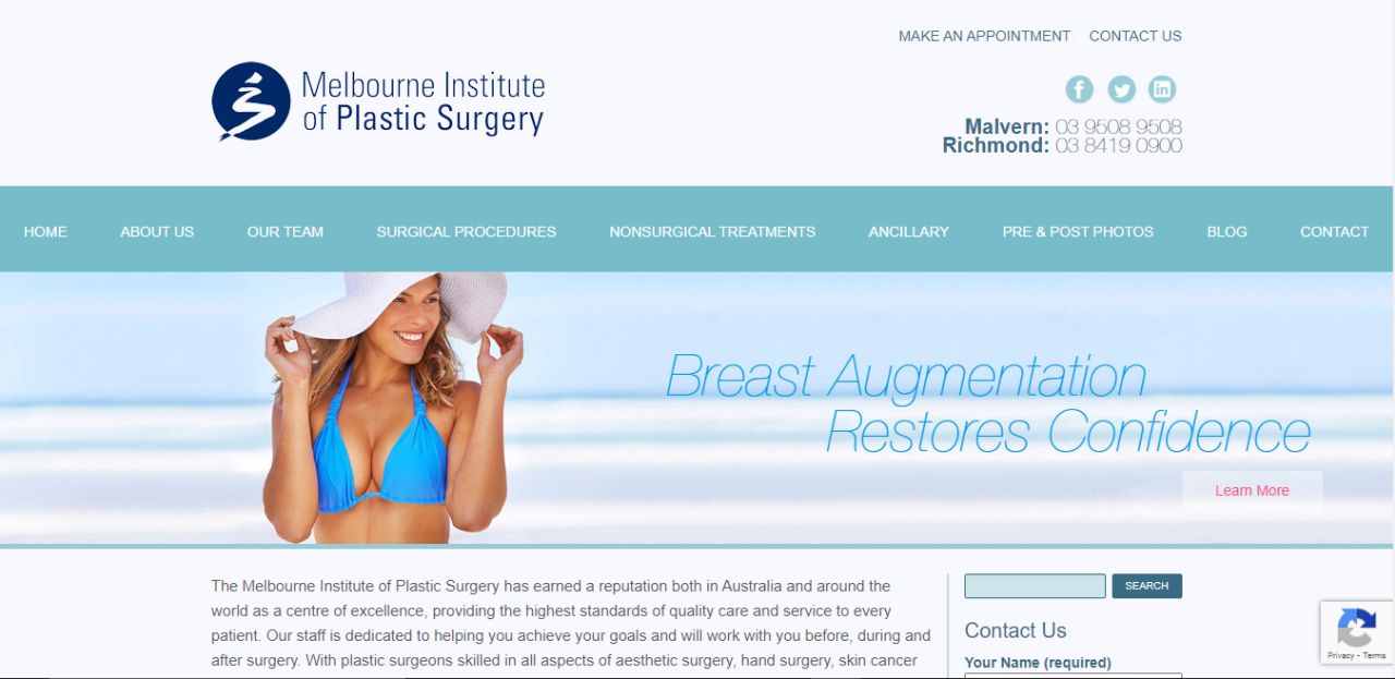 melbourne institute of plastic surgery
