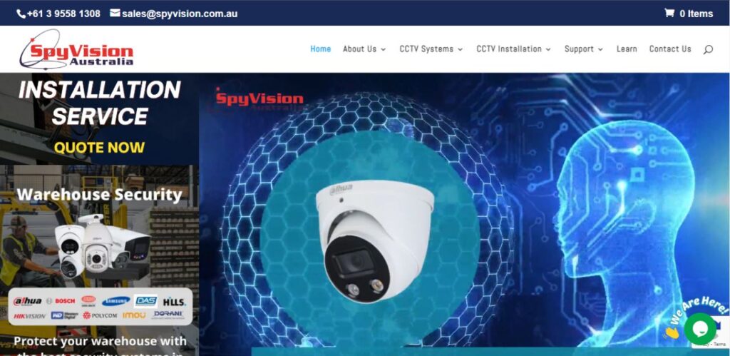 spy vision home camera security system installers melbourne