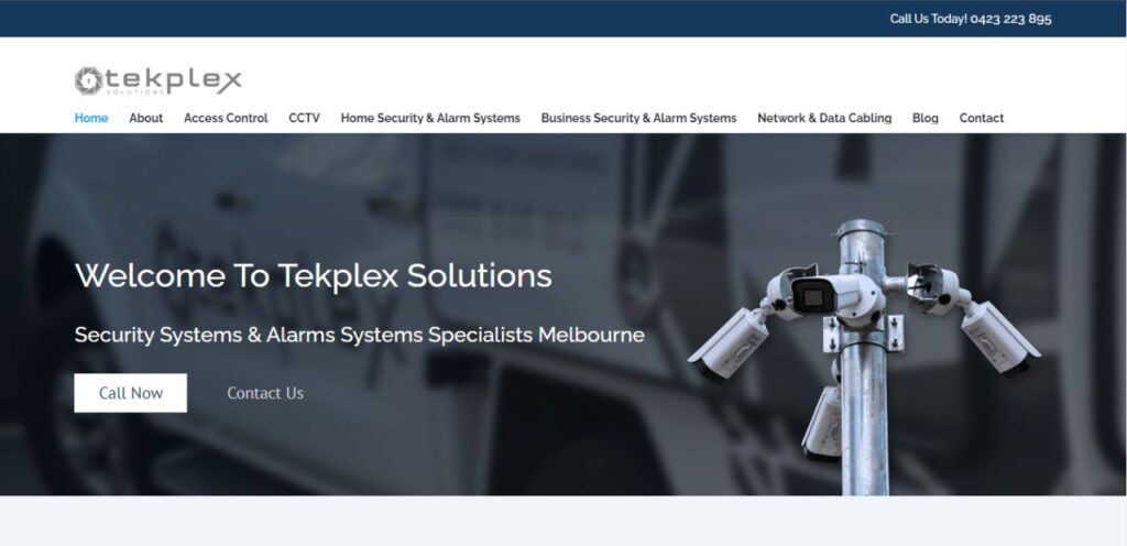 tekplex solutions home camera security system installers melbourne
