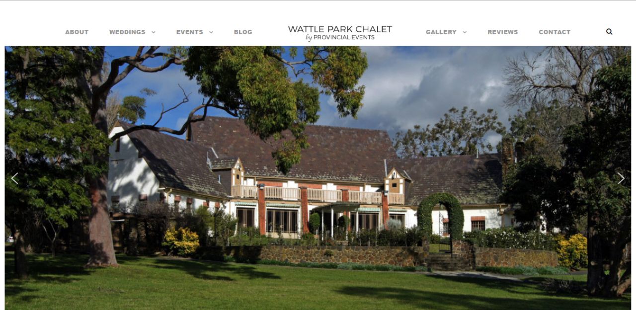 wattle park chalet wedding venue melbourne