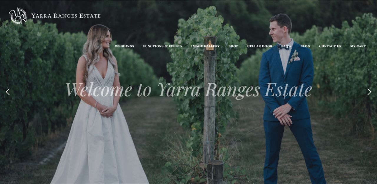 yarra ranges estate wedding reception venue yarra valley
